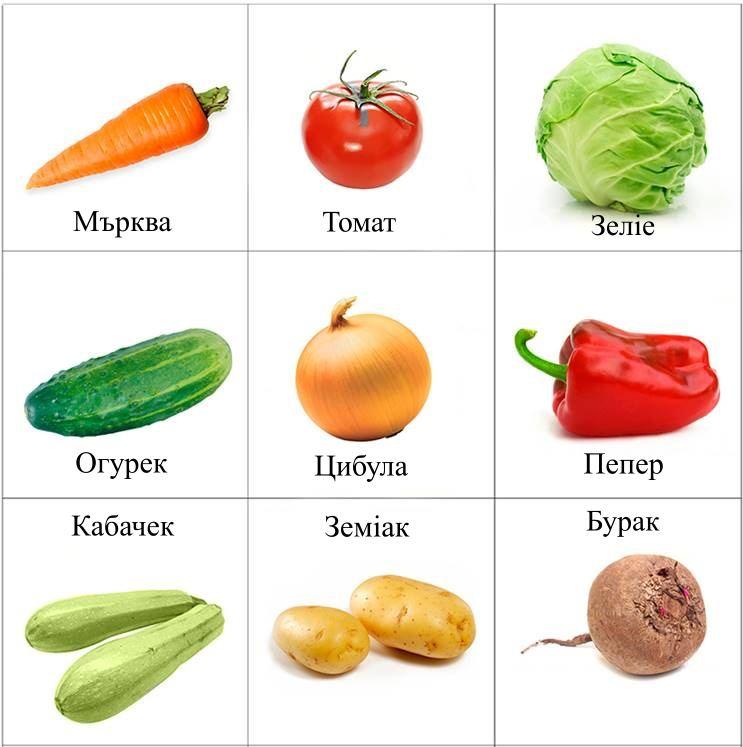 vegetables